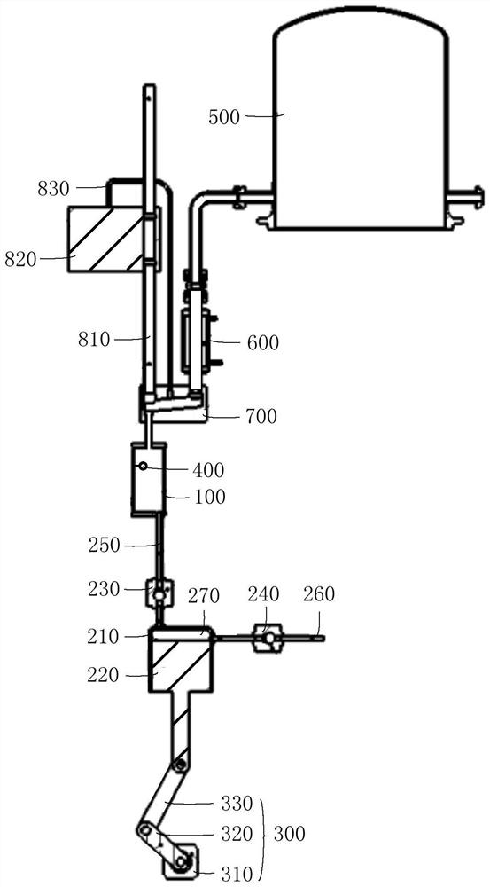 Drainage device for semiconductor process equipment and semiconductor process equipment