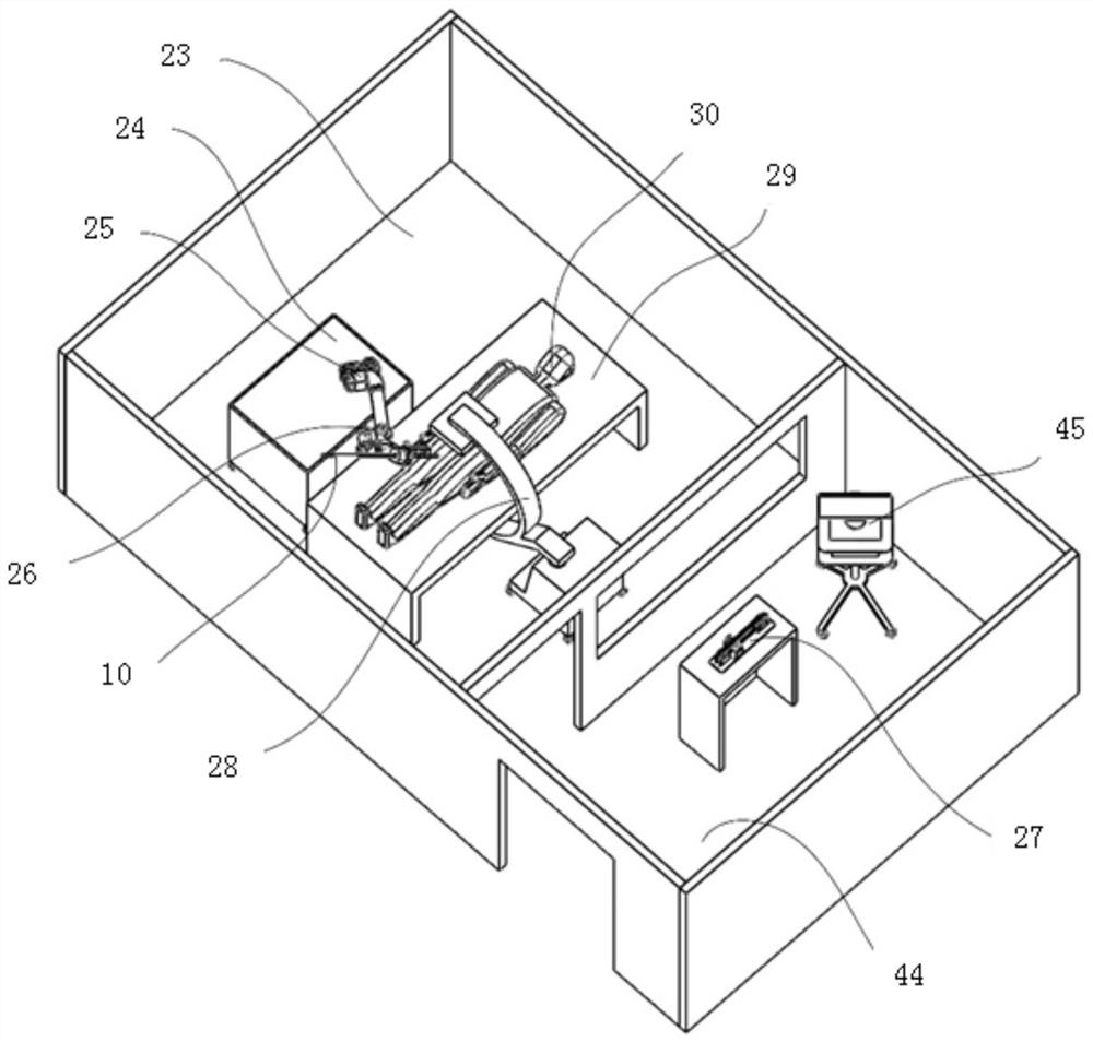 Automatic conveying system for vascular intervention operation guide wire