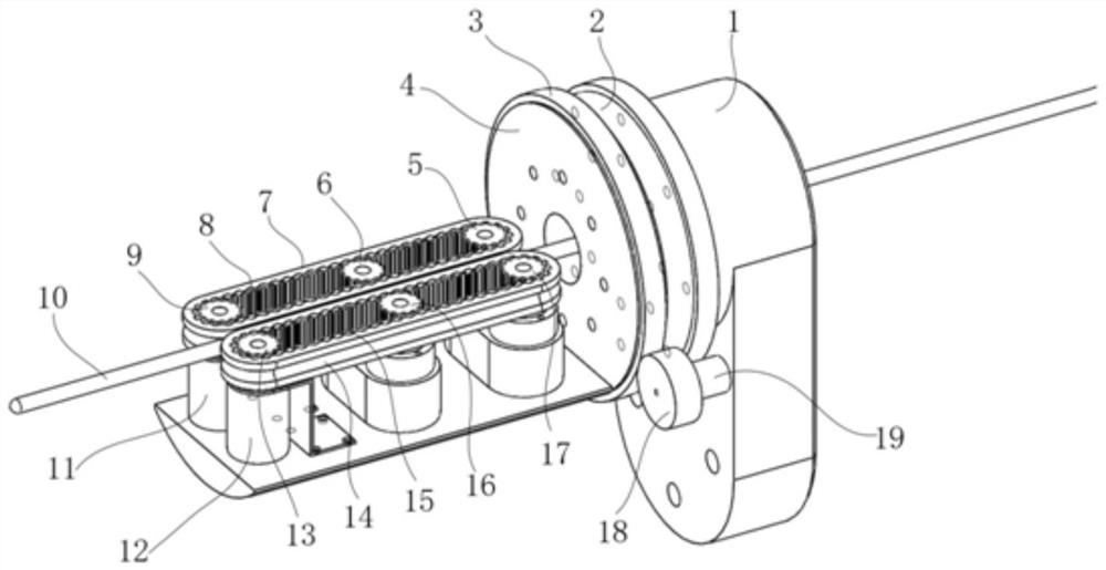 Automatic conveying system for vascular intervention operation guide wire