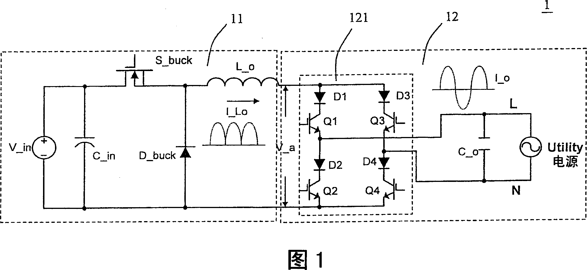 Current source inverter with energy clamping circuit and its control method