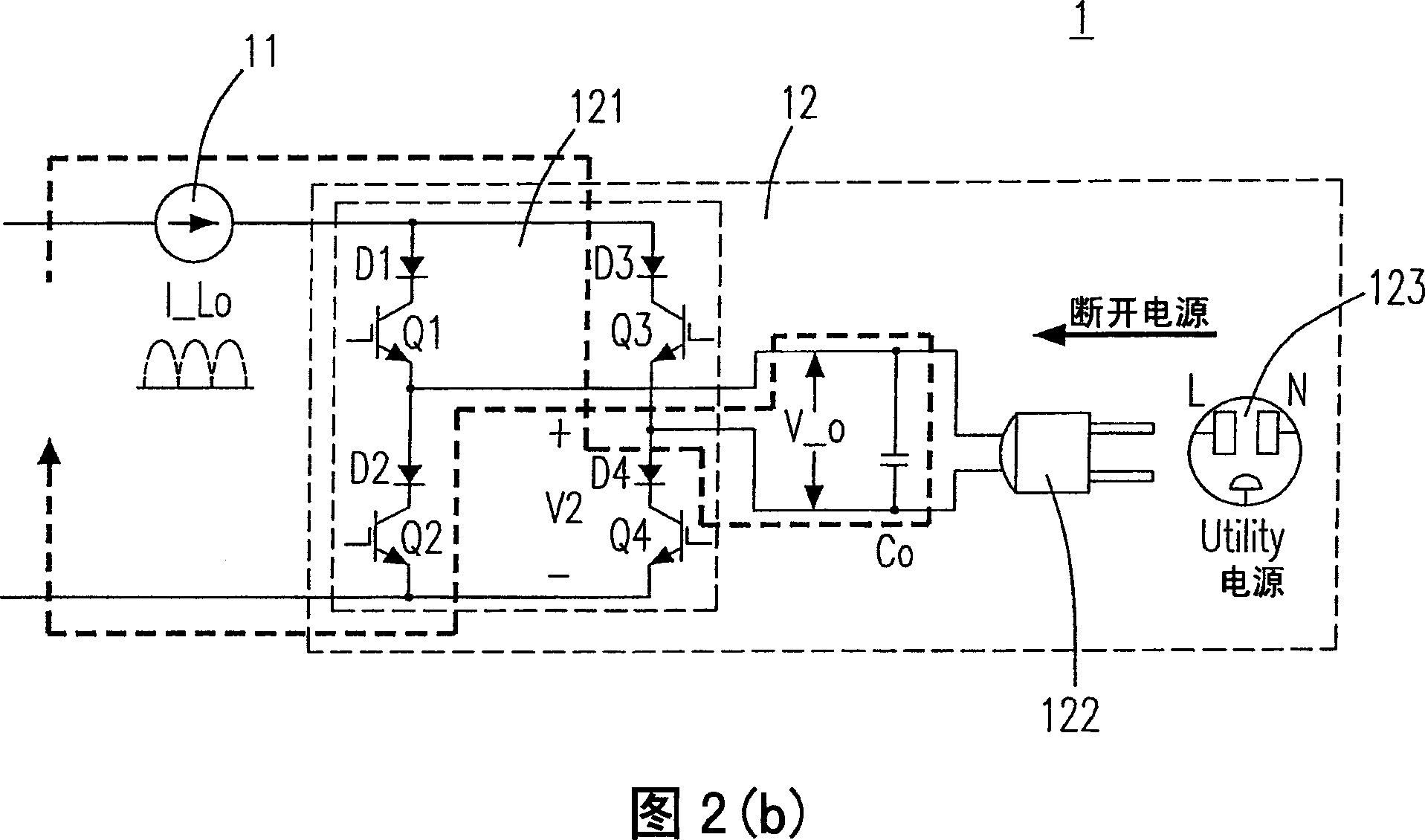 Current source inverter with energy clamping circuit and its control method