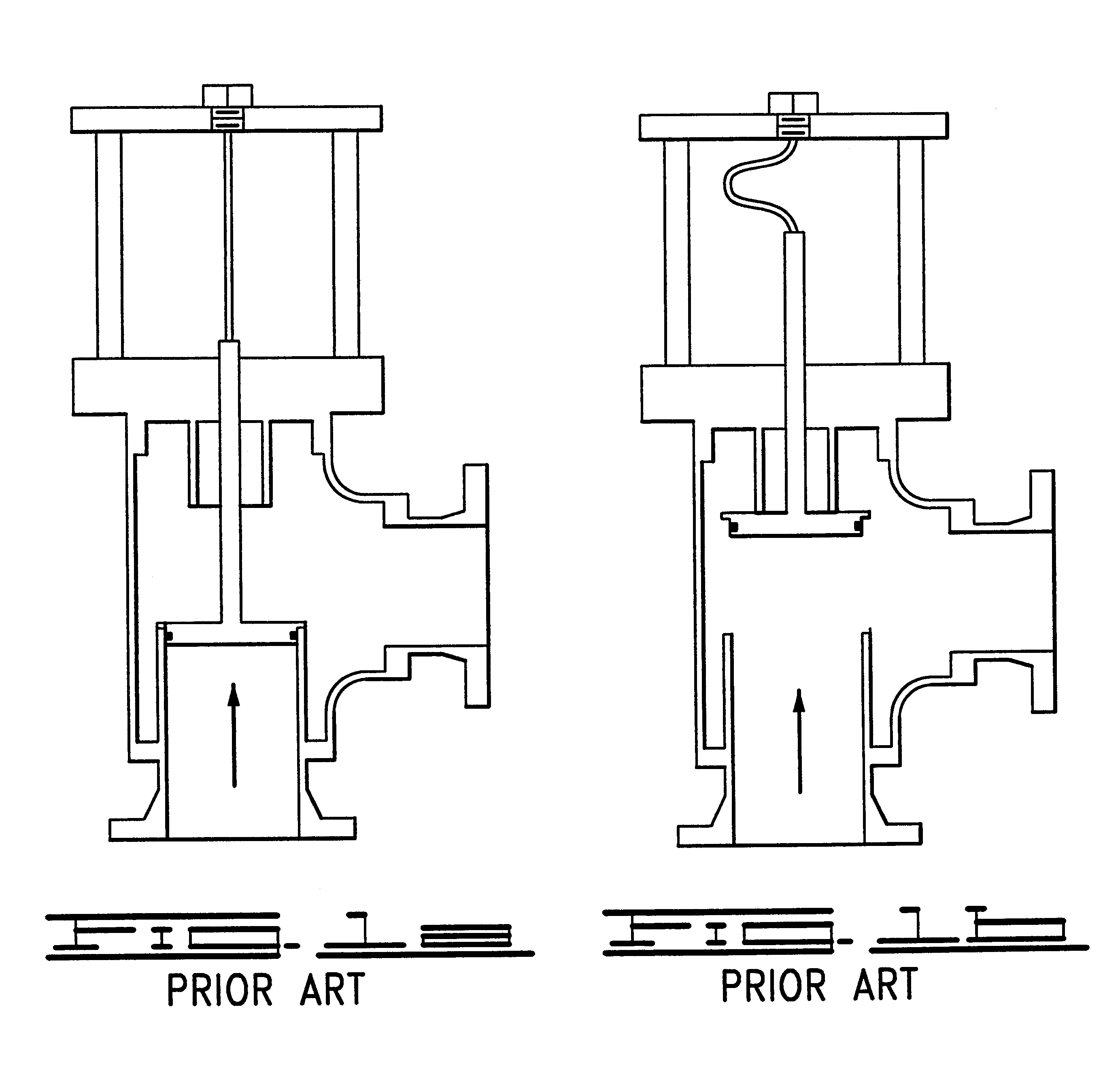 Buckling pin actuated, pilot operated pressure relief valve