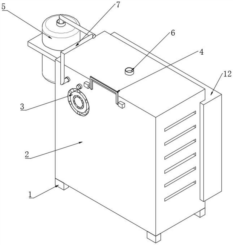 Special oxyhydrogen breathing machine for controlling chronic obstructive pulmonary disease