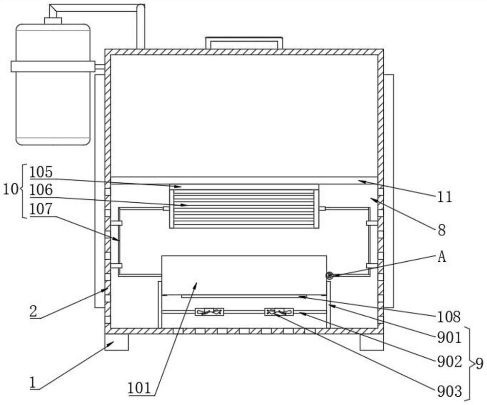 Special oxyhydrogen breathing machine for controlling chronic obstructive pulmonary disease