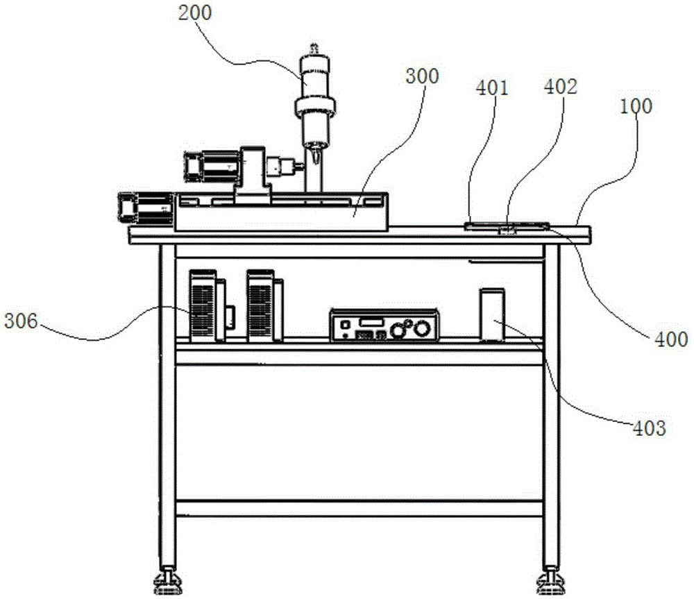 Gluing apparatus and gluing method for gluing magnetic steel for permanent magnet servo motor