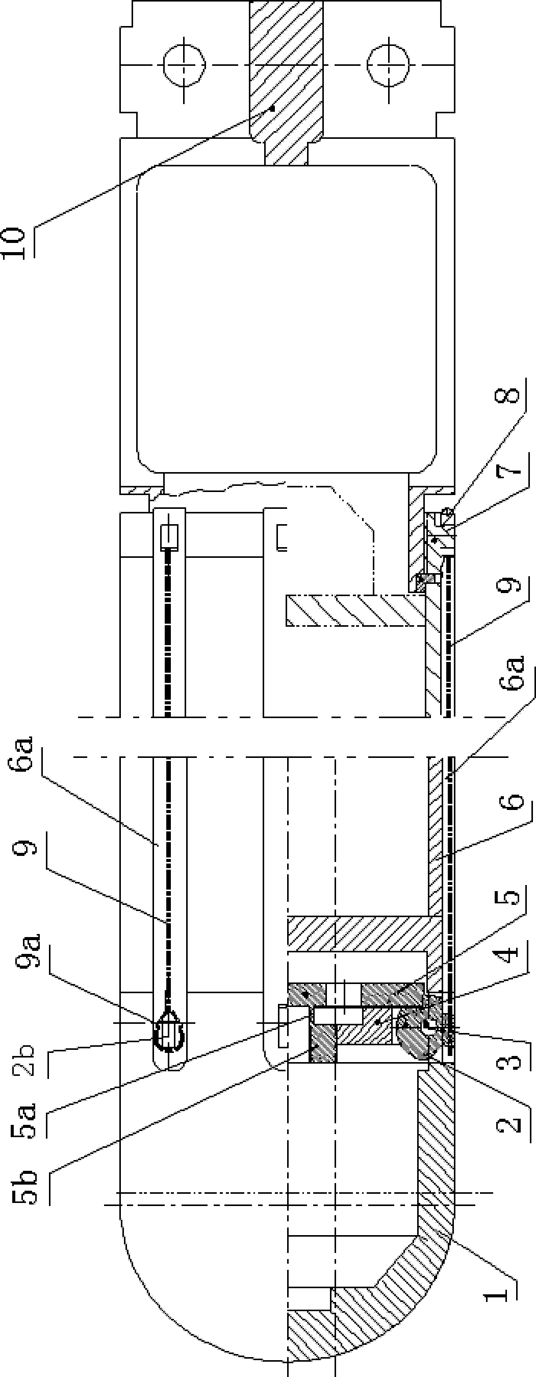 Bundled bullet release device with primary and secondary structure