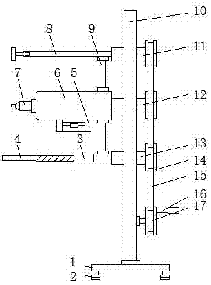Wall gap filling device for construction