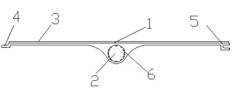 Superconducting heat-absorbing piece