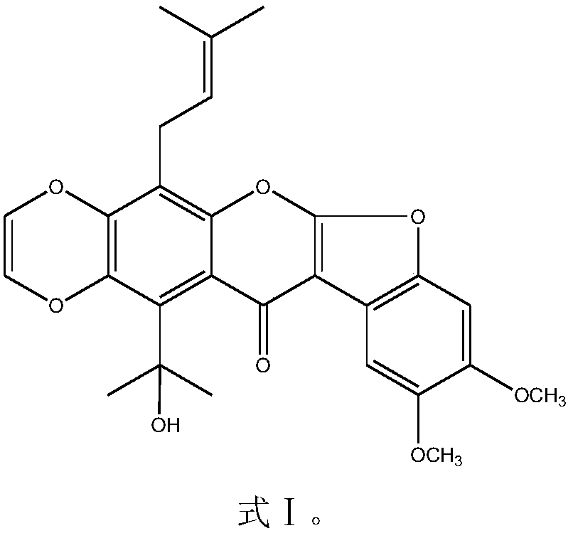 Novel pterocarpan type flavonoid and applications