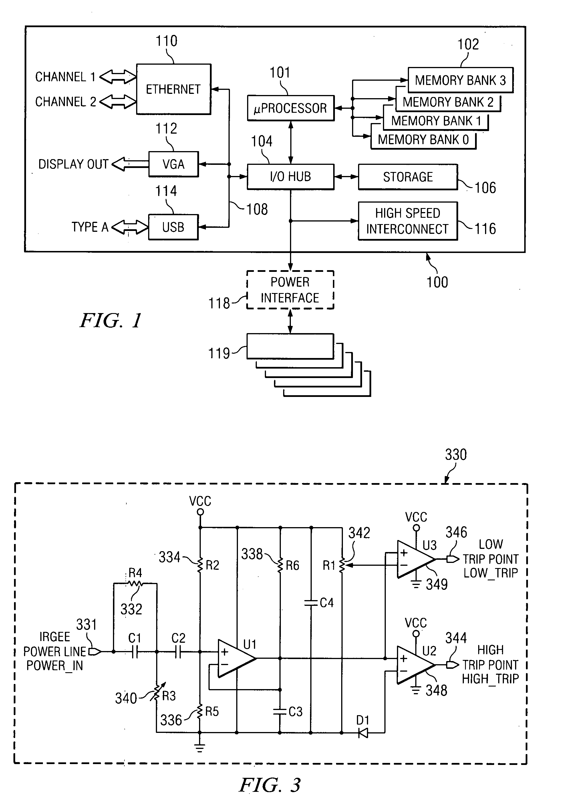 Self-monitoring and self-adjusting power consumption computer control system