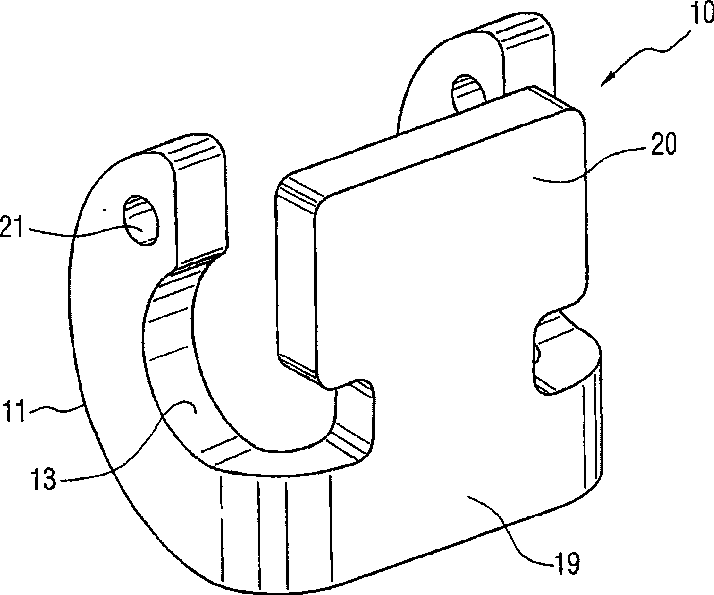 Cylinder manifold contact switching-on device for compensating cylinder manifold thickness