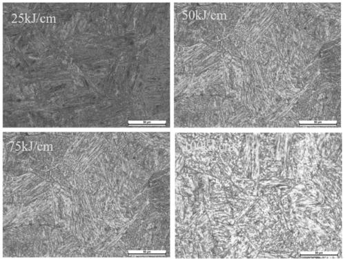Method for improving toughness of high-carbon equivalent steel plate welding heat affected zone through rare earth