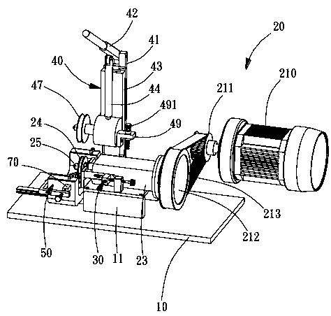 Semi-automatic bracelet edge pressing machine