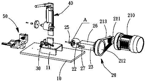 Semi-automatic bracelet edge pressing machine