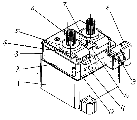 Large-current electromagnetic relay
