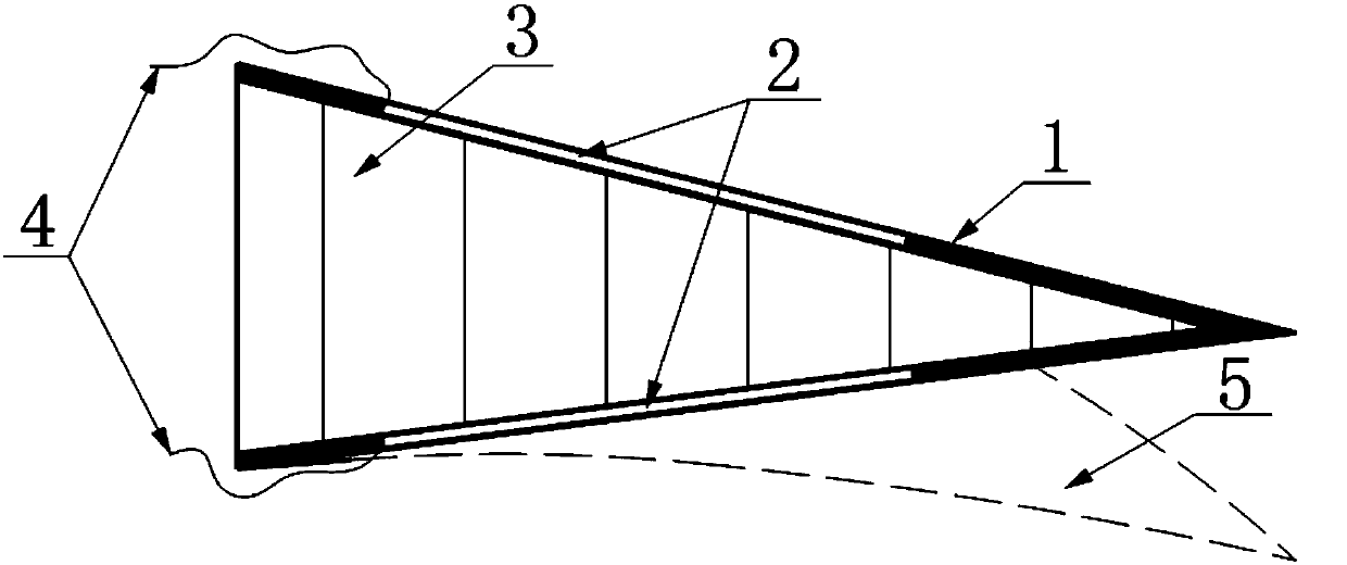 Wing movement airfoil