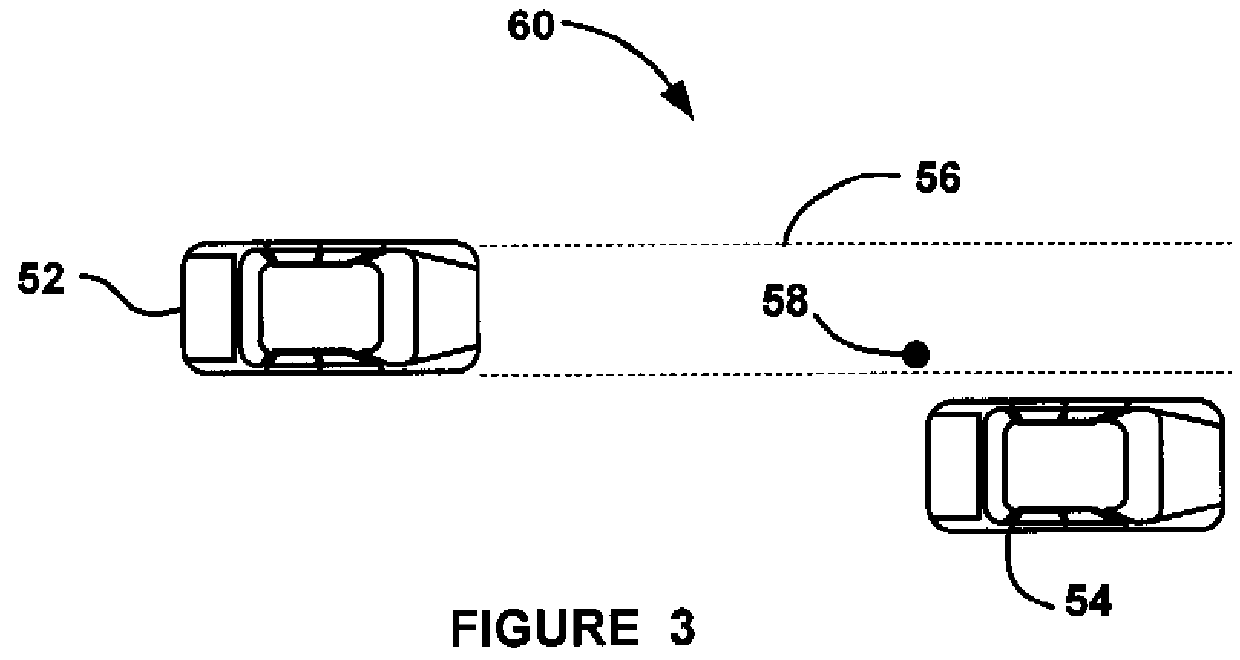 Probabilistic target selection and threat assessment method and application to intersection collision alert system