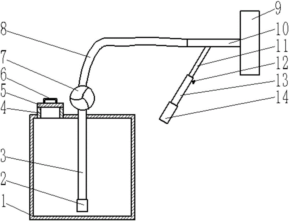 Automobile scrubbing device capable of conducting drying