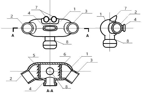 Method for purifying carbon dioxide and supplementing oxygen underwater