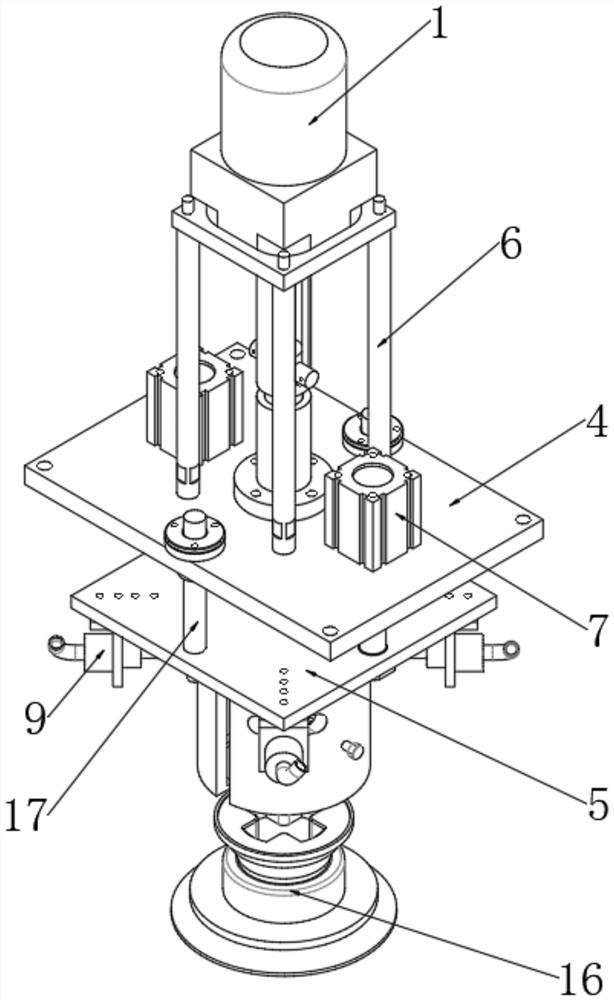 A cap screwing mechanism and its control method