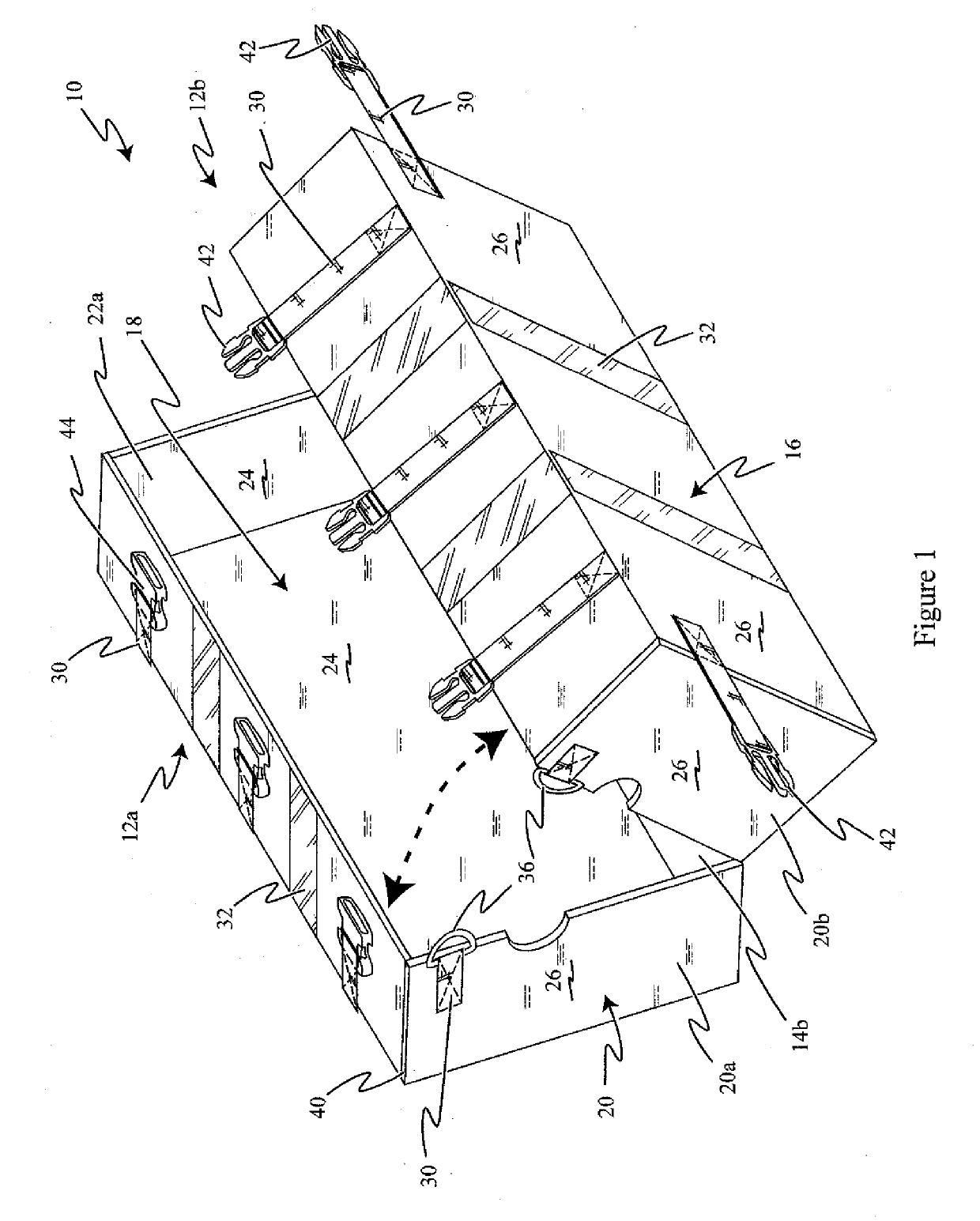 Safety anchor enclosure