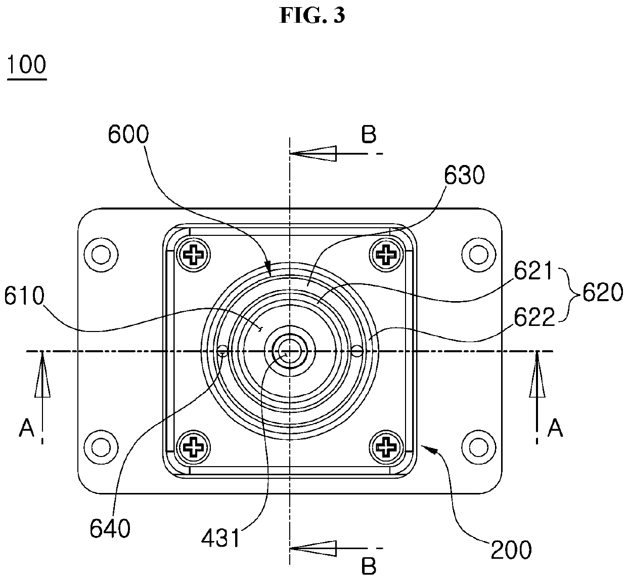 Purge nozzle module for load port