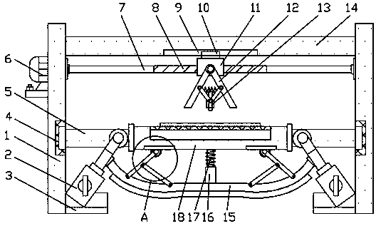 PVC processing part carving equipment for production of semiconductors