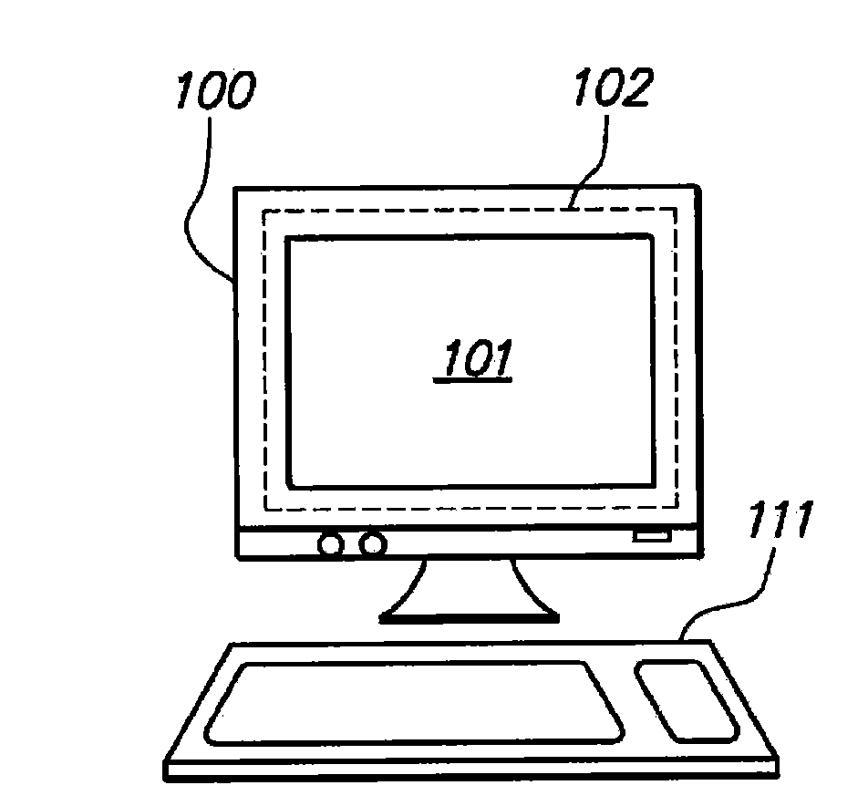 Extended touch-sensitive control area for electronic device