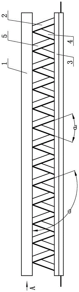 Folded-plate truss concrete assembly