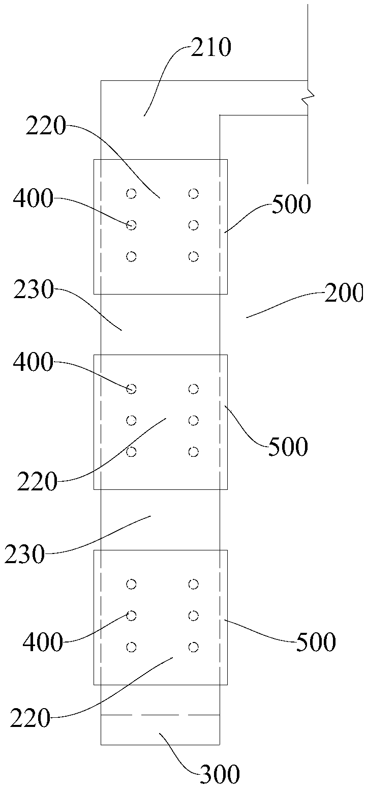 Static cracking agent expansion force testing device and method
