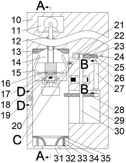 Storage device capable of assisting in mounting and automatically feeding