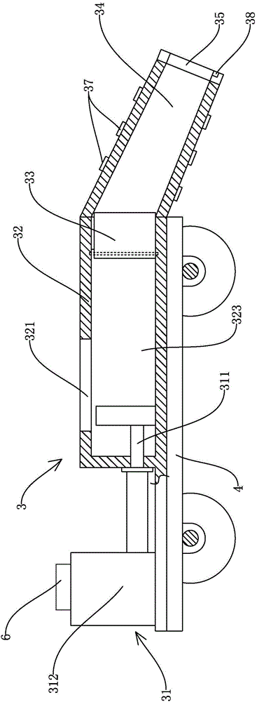 Linked piston type plastic sealing material forming system