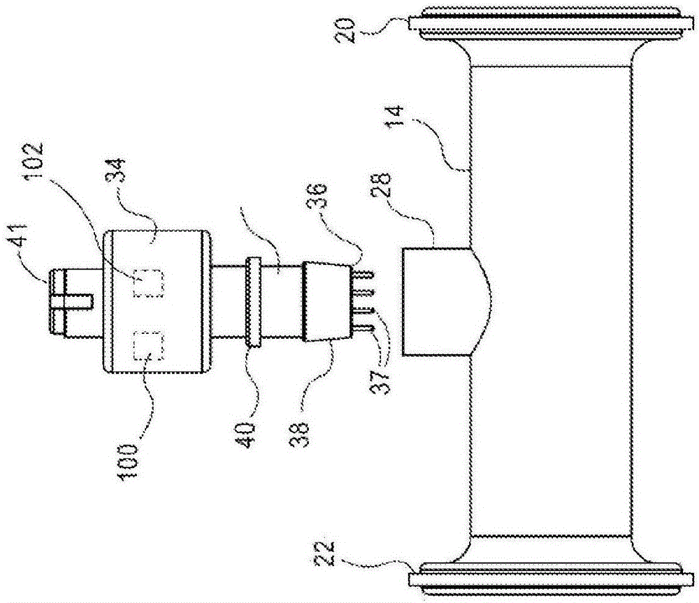 Fluid monitoring assembly with sensor functionality