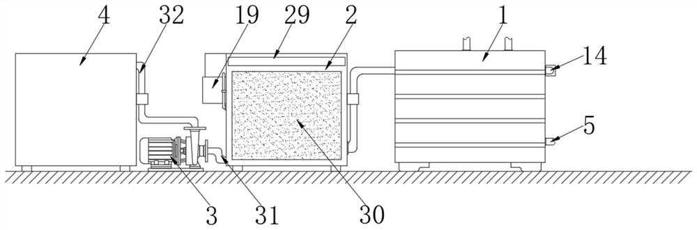 Waste ammonia gas recovery device for gallium nitride production furnace