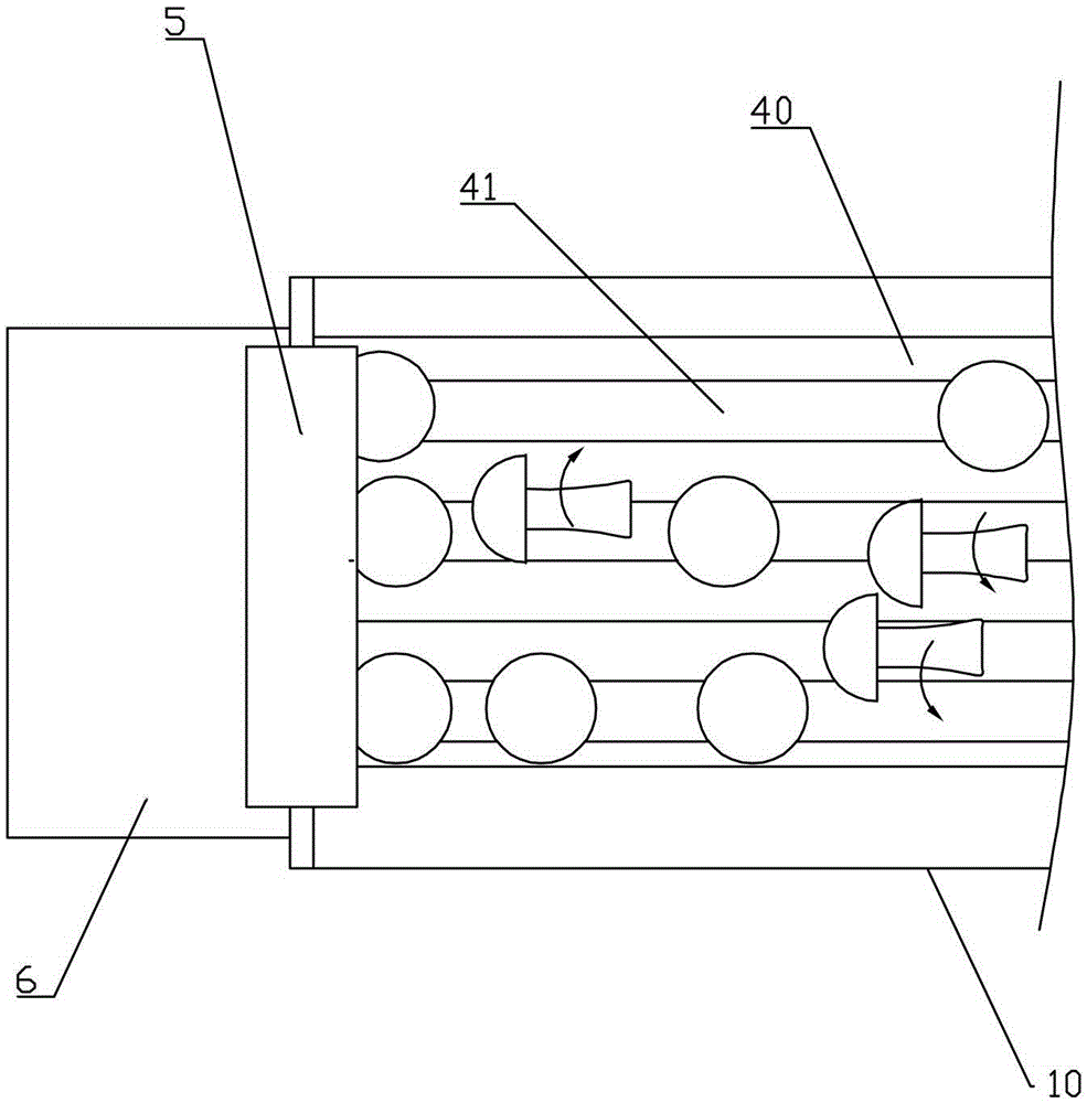 Mushroom separating device