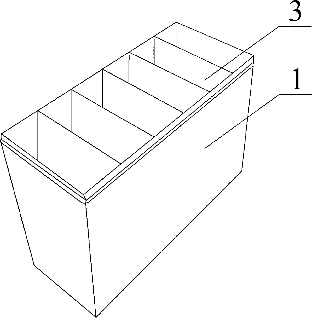 Starting valve control type lead acid storage battery with pure water chambers