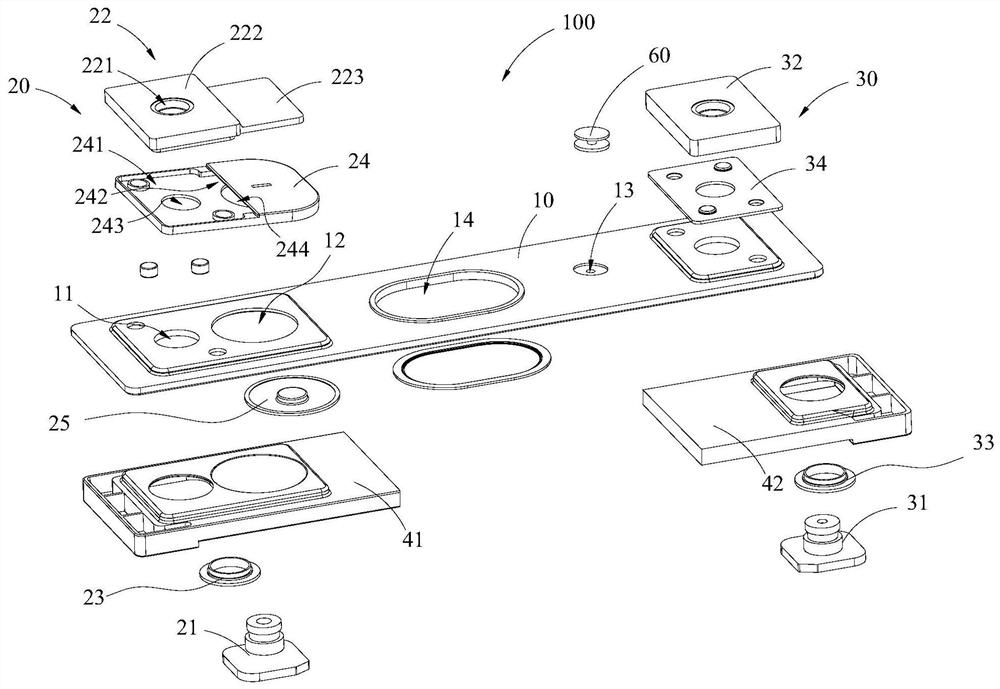 Top cover assembly for secondary battery and secondary battery