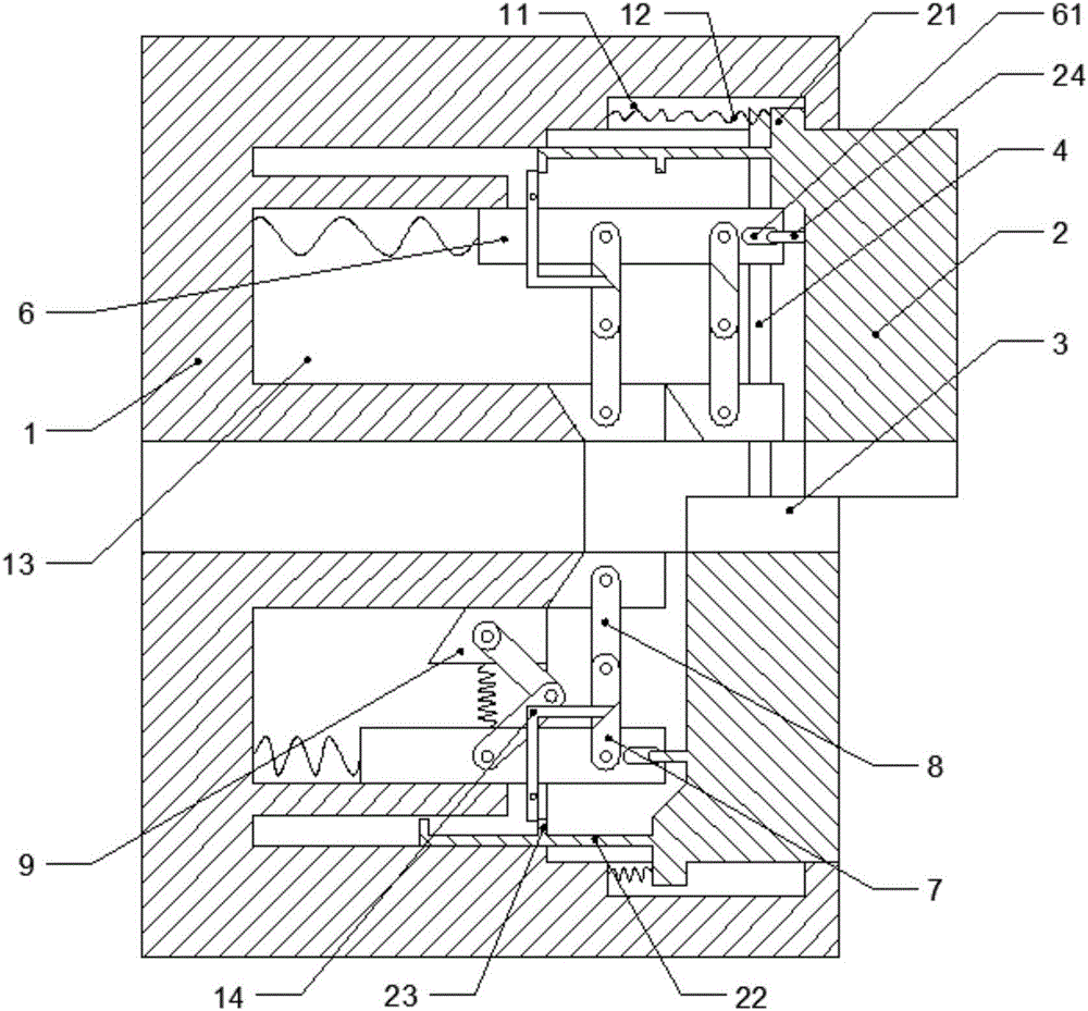 Nail shooting device capable of preventing nail rebound