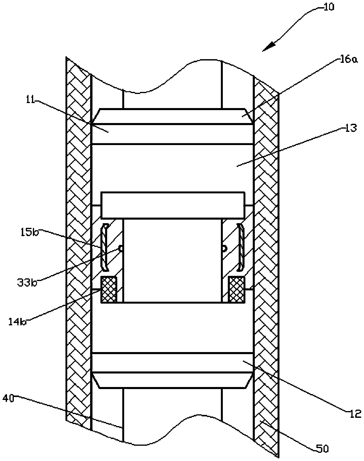 Rubber cartridges for packers and packers