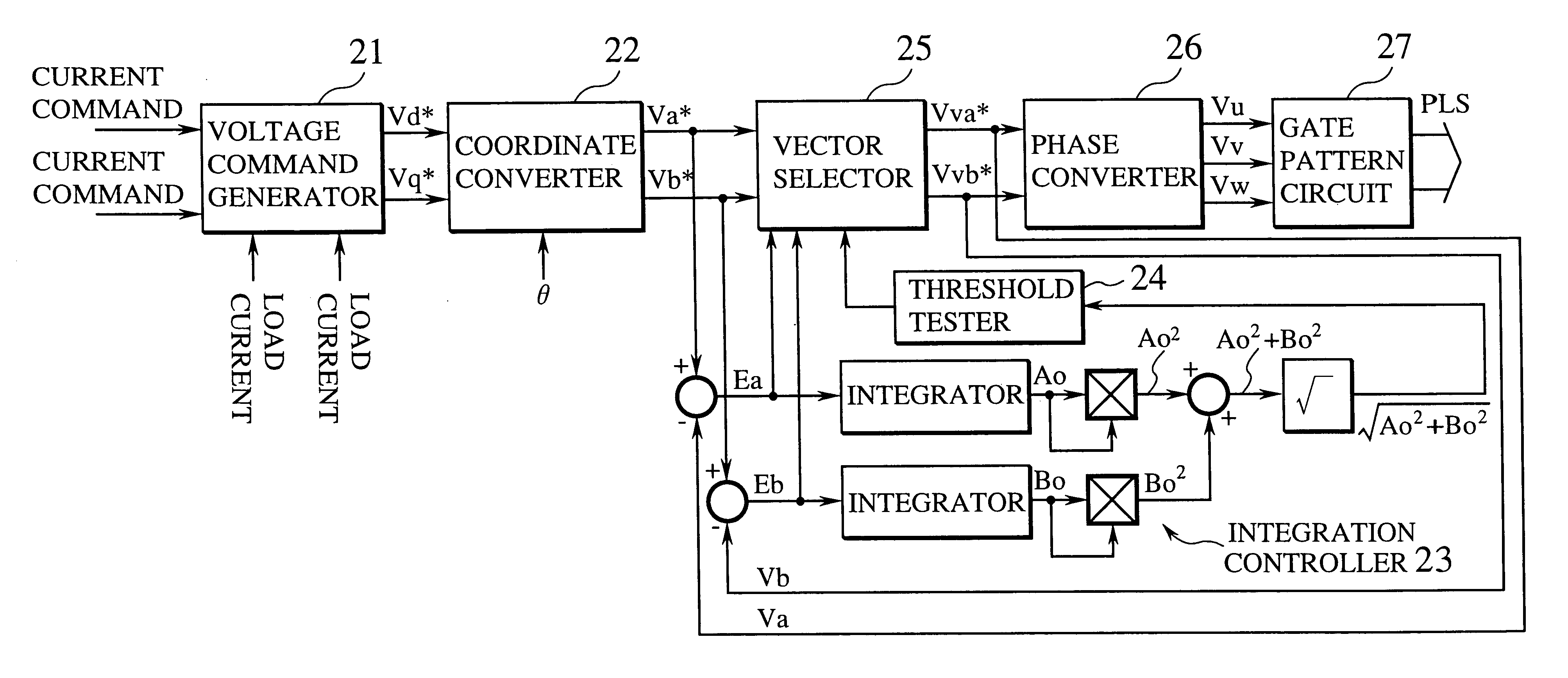 Power converting system multiplexed with voltage dividing transformers, the voltage transformers, and controller for the system