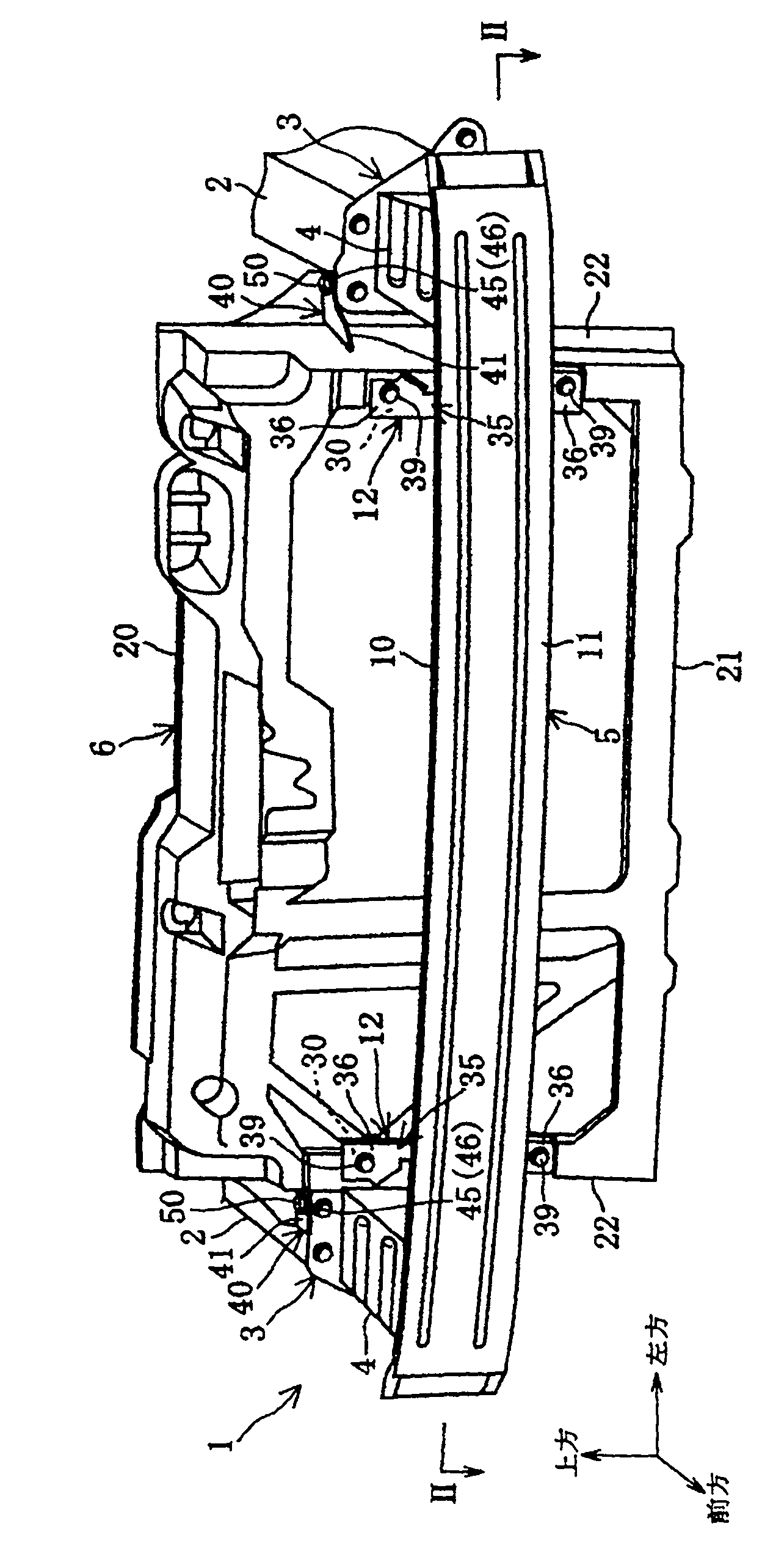 Auto heat radiator frame support structure