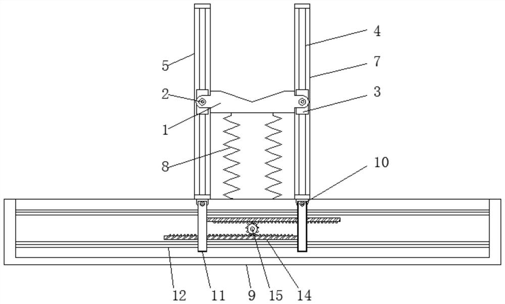 A metal grinding device convenient for clamping workpieces