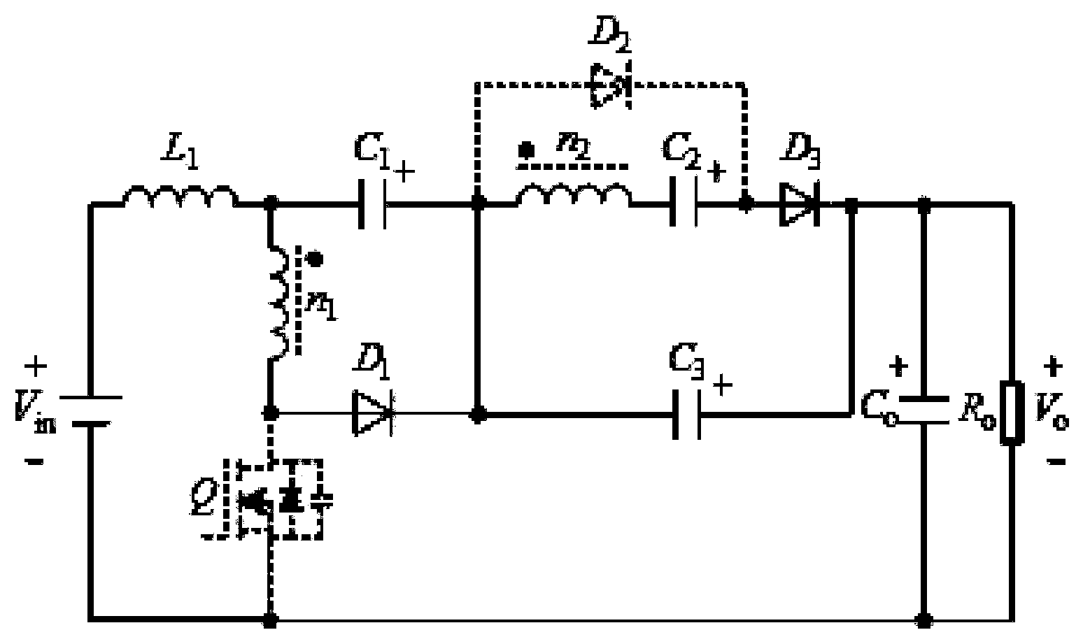 Low-input-current-ripple single-switch high-gain converter