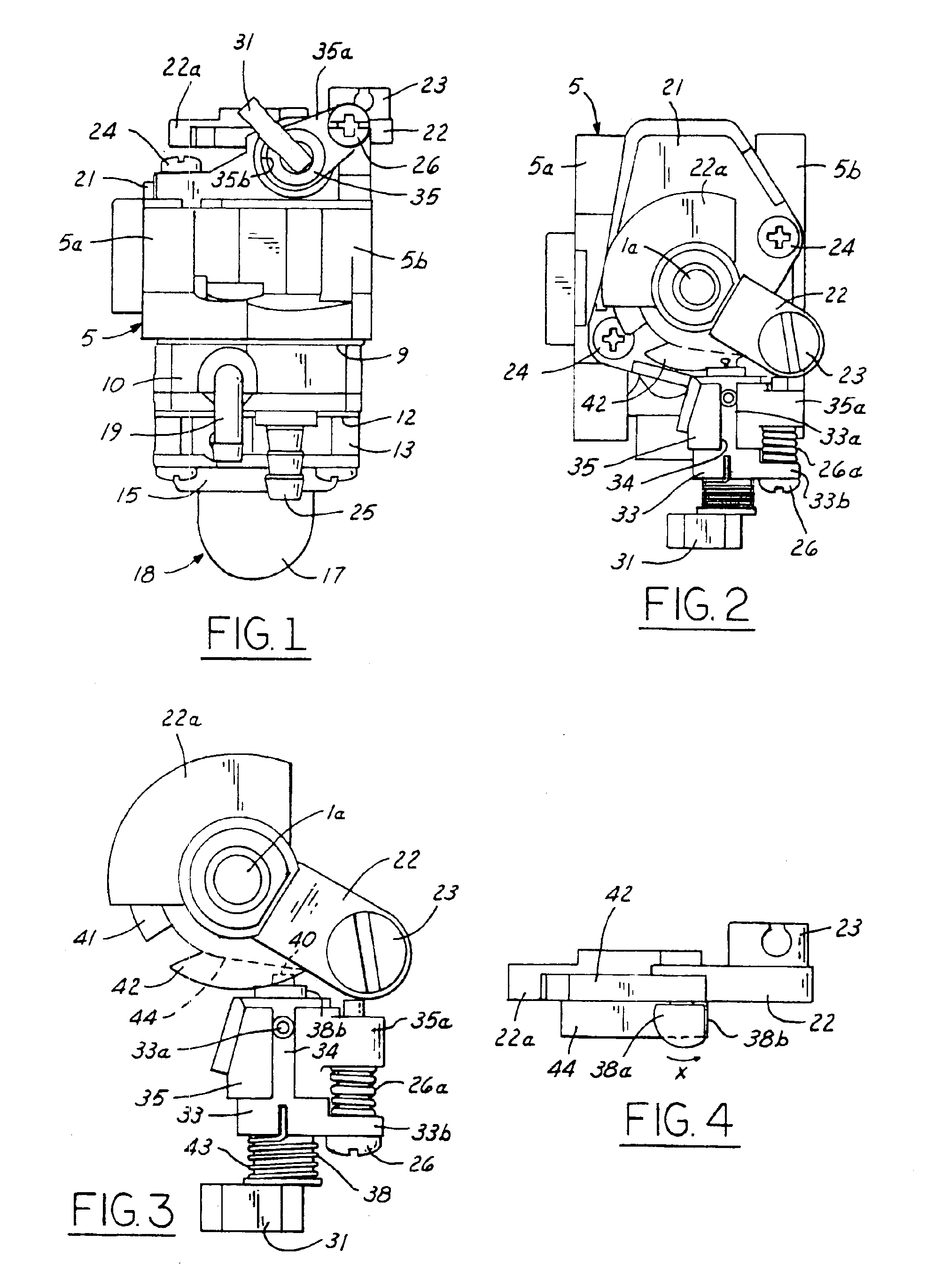 Starting assembly for a carburetor