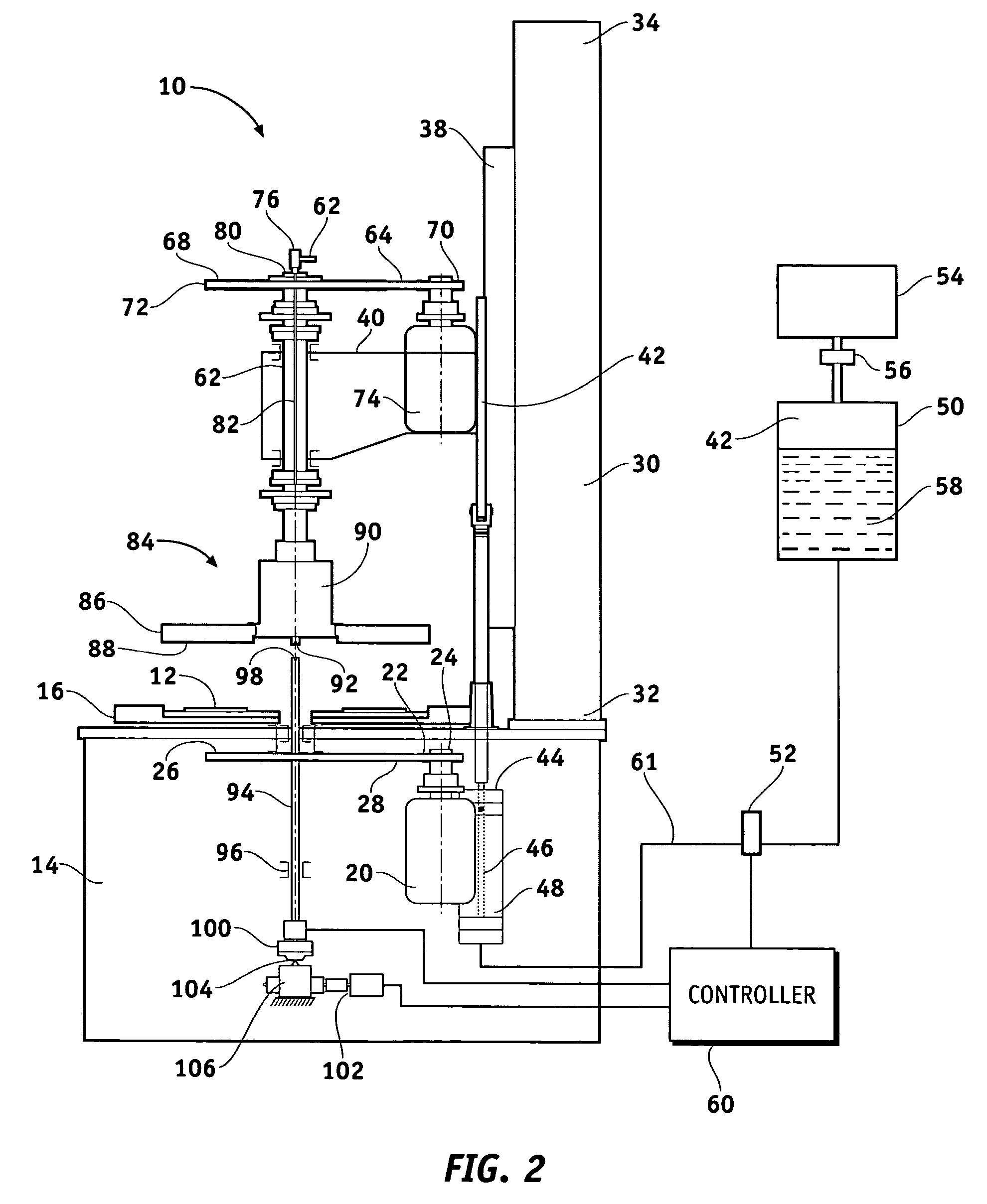 Apparatus and method for abrading a workpiece