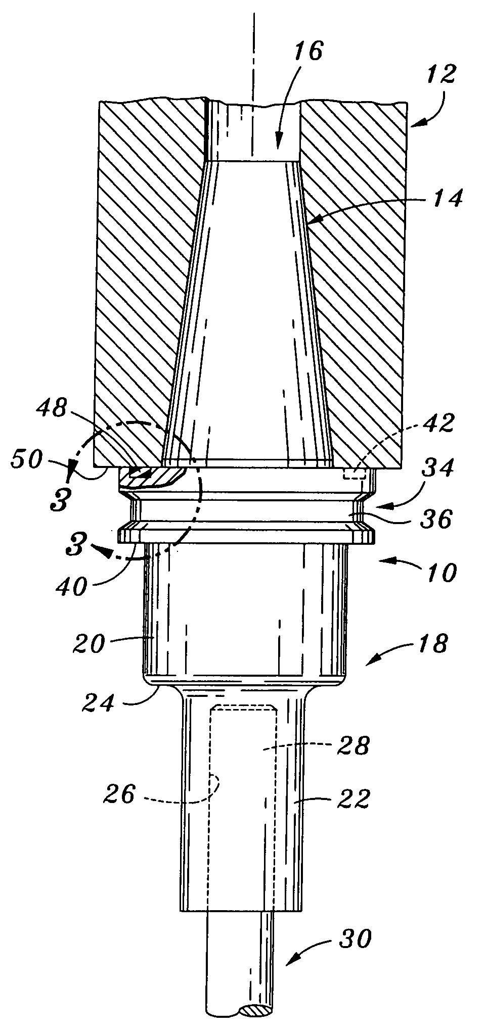 Tool holder dampening system