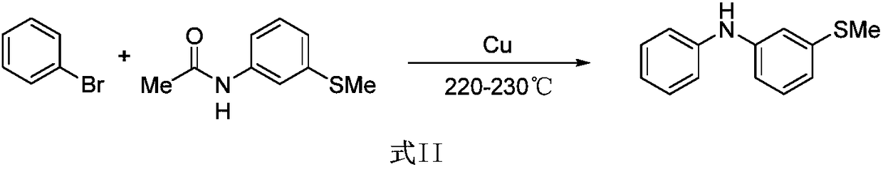 Method for synthesizing 3-(methylthio) dibenzenamine by light/nickel concerted catalysis