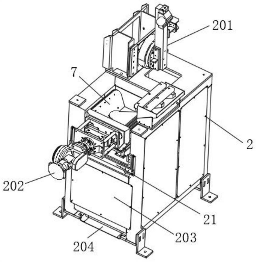 Efficient waste collecting and cinder ladle removing device with safety design