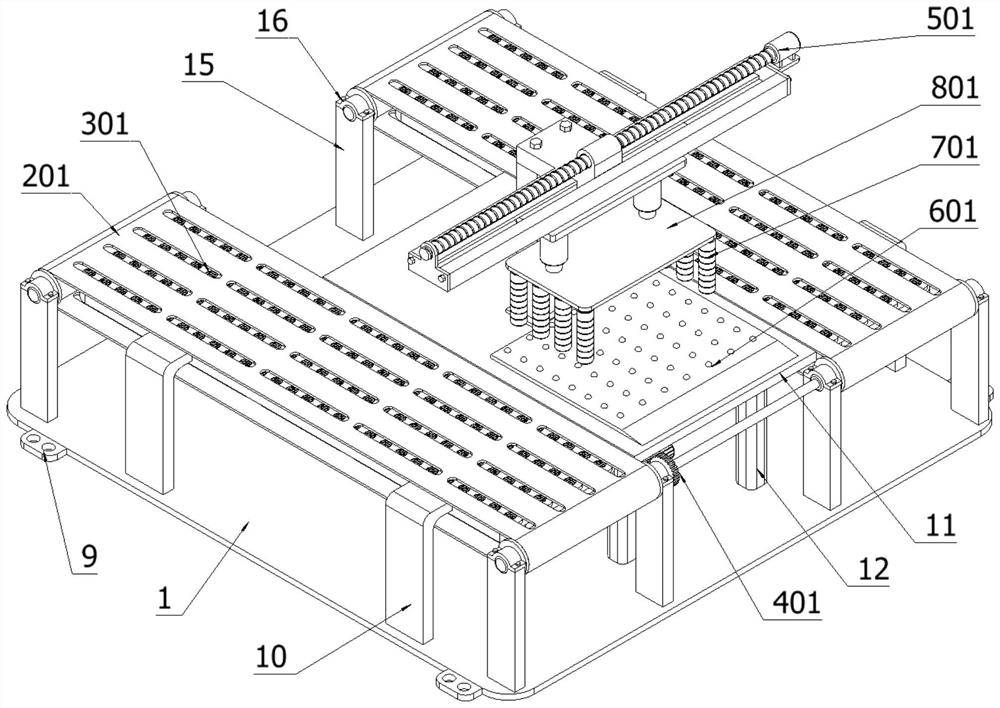 Commodity sorting platform equipment for display based on electronic commerce industrial park