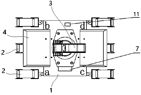Hexapod robot for fruit and vegetable picking and operating method thereof
